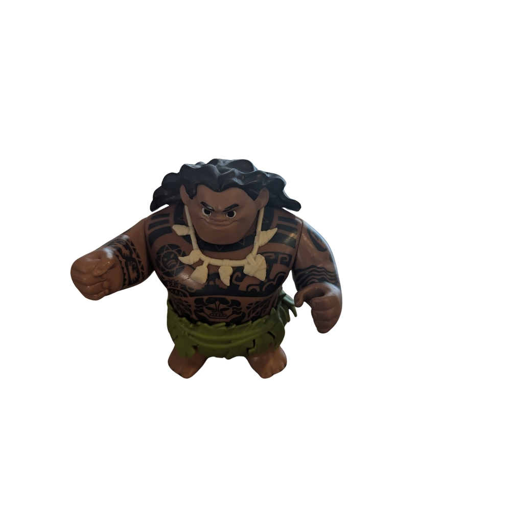 Disney Moana Maui movie action figure 4" solid PVC no hook